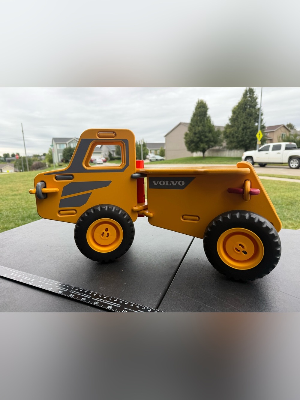 Moover Volvo Ride On Toy Truck 21" Long Toddler Truck